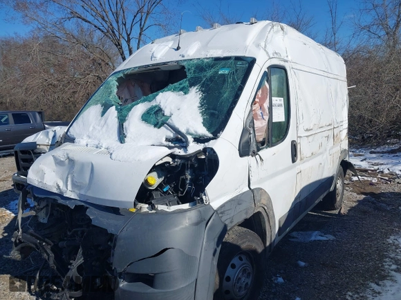 2018 Ram ProMaster Cargo with VIN 3C6TRVCG0JE112533, listed as a IAAI auction lot 41614008 with Not Provided miles and . Bid and sale history available at DreamBid. Image 6.