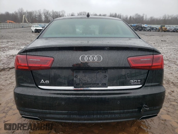 2016 Audi A6 3.0T Prestige with VIN WAUHGAFC9GN009649, listed as a Copart auction lot 44519783 with 64,789 mi miles. Bid and sale history available at carsss.com. Image 6.
