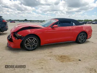 2020 Ford Mustang EcoBoost with VIN 1FATP8UH4L5125880, listed as a Copart auction lot 61642625 with 75,898 mi miles and Salvage title. Bid and sale history available at DreamBid. Image 1.