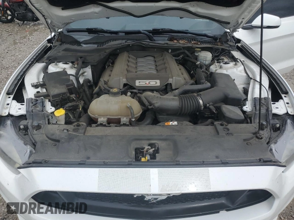 2017 Ford Mustang GT with VIN 1FA6P8CF9H5316263, listed as a Copart auction lot 57768035 with 112,936 mi miles and Salvage title. Bid and sale history available at DreamBid. Image 11.