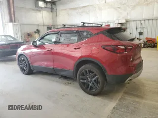 2021 Chevrolet Blazer LT with VIN 3GNKBHRS6MS525754, listed as a Copart auction lot 60869885 with 45,500 mi miles and Non repairable. Bid and sale history available at DreamBid. Image 2.