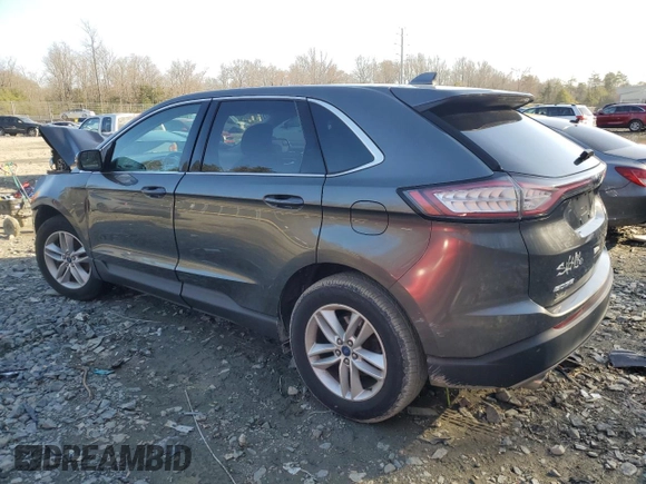2018 Ford Edge SEL with VIN 2FMPK3J93JBB85079, listed as a Copart auction lot 48472715 with 105,124 mi miles and Salvage Title. Bid and sale history available at carsss.com. Image 2.