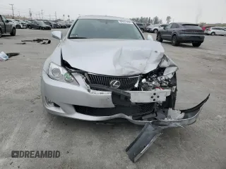 2010 Lexus IS 250 with VIN JTHBF5C24A5110506, listed as a Copart auction lot 52931455 with 117,942 mi miles and Salvage Title. Bid and sale history available at DreamBid. Image 5.