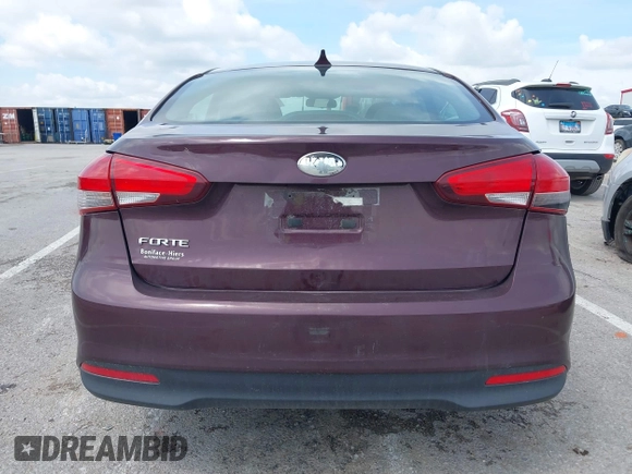 2018 Kia Forte LX with VIN 3KPFK4A70JE165286, listed as a IAAI auction lot 42128779 with 124,348 mi miles. Bid and sale history available at carsss.com. Image 16.