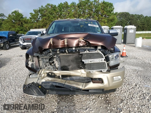 2015 Ram 3500 Longhorn with VIN 3C63RRNL1FG612813, listed as a Copart auction lot 64966184 with 131,013 mi miles and Clean Title. Bid and sale history available at carsss.com. Image 5.