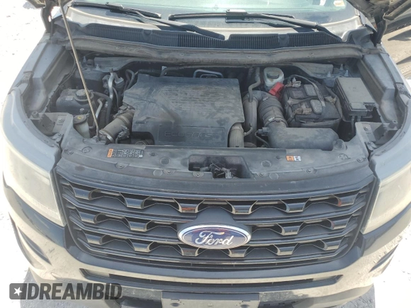 2017 Ford Explorer Sport z VIN 1FM5K8GTXHGB25729, wystawiony jako Copart lot #55808995 z przebiegiem 131 682 mil mil oraz Szkoda całkowita • Salvage title. Historia ofert i sprzedaży dostępna na DreamBid. Obrazek 12.