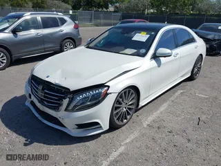 2016 Mercedes-Benz S-Class S 550 with VIN WDDUG8FB0GA213495, listed as a IAAI auction lot 41735650 with 84,213 mi miles. Bid and sale history available at carsss.com. Image 17.