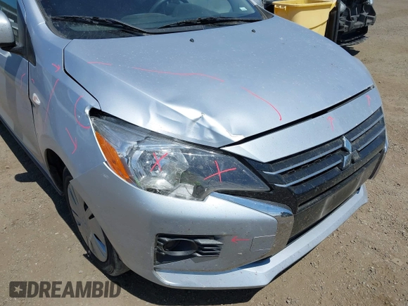 2024 Mitsubishi Mirage ES z VIN ML32AUHJ1RH025484, wystawiony jako IAAI lot #42397481 z przebiegiem 15 111 mil mil oraz . Historia ofert i sprzedaży dostępna na DreamBid. Obrazek 6.