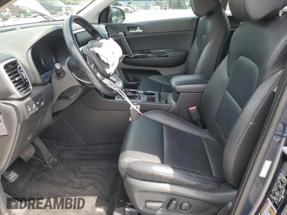 2021 Kia Sportage EX with VIN KNDPN3AC1M7891004, listed as a Copart auction lot 60195965 with 68,723 mi miles and Salvage title. Bid and sale history available at DreamBid. Image 7.