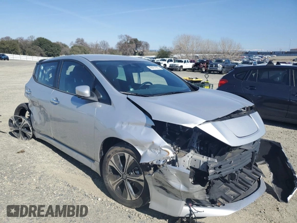 2022 Nissan LEAF SV Plus with VIN 1N4BZ1CV3NC561350, listed as a Copart auction lot 46451005 with 42,215 mi miles and Salvage Title. Bid and sale history available at DreamBid. Image 4.