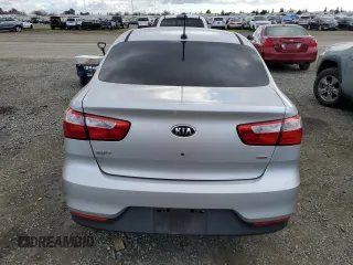 2016 Kia Rio LX with VIN KNADM4A38G6584710, listed as a Copart auction lot 45374045 with 97,932 mi miles and Salvage Title. Bid and sale history available at carsss.com. Image 6.