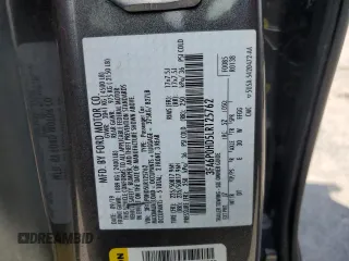 2020 Ford Fusion SE with VIN 3FA6P0HD5LR125762, listed as a Copart auction lot 58671795 with 179,508 mi miles and Clean title. Bid and sale history available at DreamBid. Image 12.