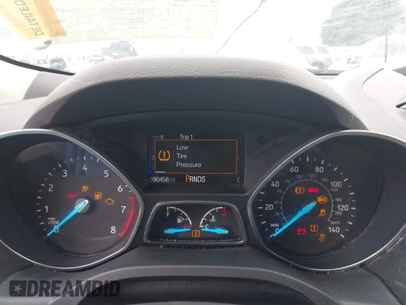2018 Ford Escape S with VIN 1FMCU0F75JUA54972, listed as a IAAI auction lot 42482629 with 90,458 mi miles and . Bid and sale history available at DreamBid. Image 7.