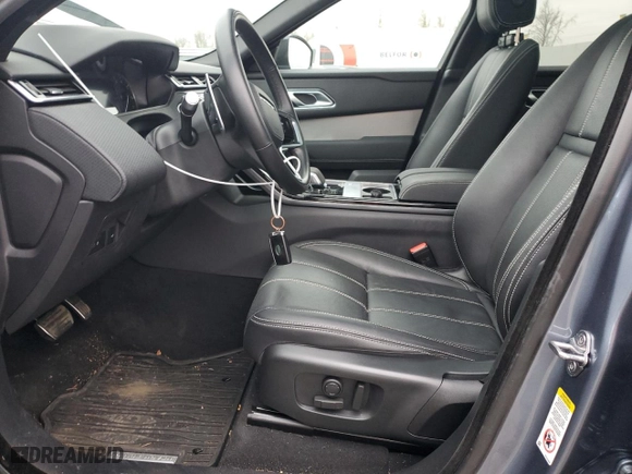 2022 Land Rover Range Rover Velar R-Dynamic S with VIN SALYT2EX2NA333421, listed as a Copart auction lot 42826155 with 19,370 mi miles and Salvage Title. Bid and sale history available at carsss.com. Image 7.
