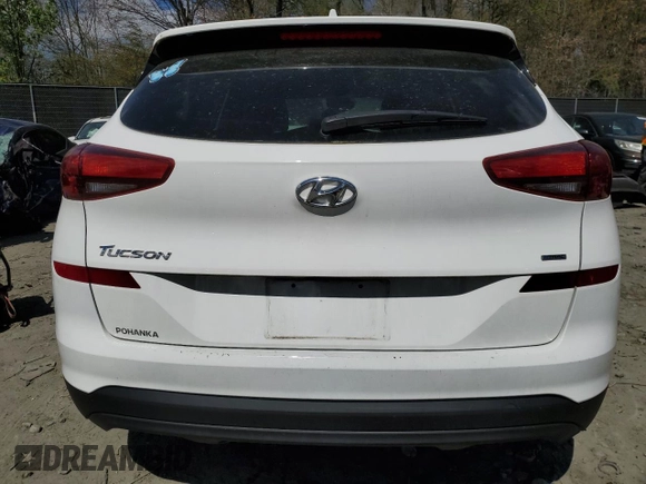 2020 Hyundai Tucson SE z VIN KM8J2CA43LU133054, wystawiony jako Copart lot #53055085 z przebiegiem 57 529 mil mil oraz Szkoda całkowita • Salvage title. Historia ofert i sprzedaży dostępna na DreamBid. Obrazek 6.