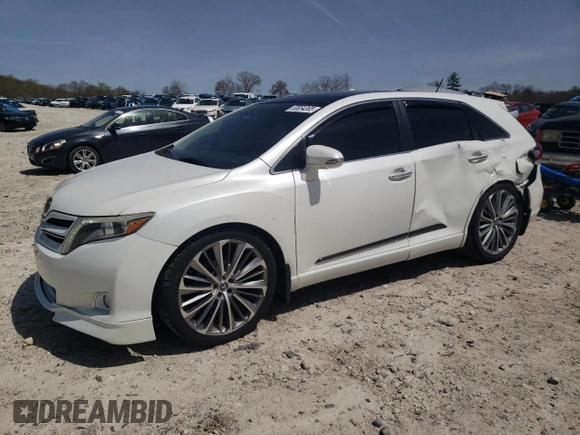 2013 Toyota Venza LE with VIN 4T3BK3BB4DU093366, listed as a Copart auction lot 53854365 with 84,640 mi miles and Clean Title. Bid and sale history available at carsss.com. Image 1.