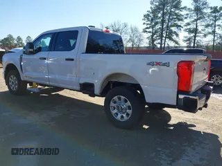 2024 Ford Super Duty F-250 SRW XL with VIN 1FT7W2BT4REF36126, listed as a IAAI auction lot 41208823 with 185 mi miles. Bid and sale history available at carsss.com. Image 3.