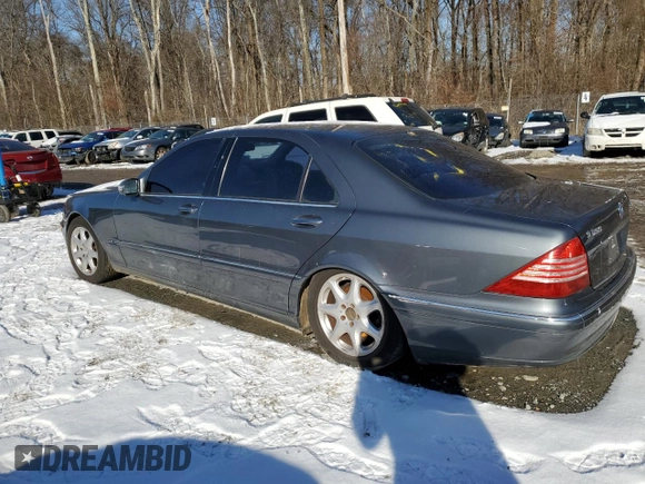 2006 Mercedes-Benz S 500 z VIN WDBNG84J56A481531, wystawiony jako Copart lot #88256425 z przebiegiem Nie podano mil oraz Szkoda całkowita • Salvage title. Historia ofert i sprzedaży dostępna na DreamBid. Obrazek 2.