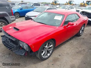 2023 Dodge Challenger GT with VIN 2C3CDZJG2PH503668, listed as a IAAI auction lot 41878675 with 52,899 mi miles. Bid and sale history available at carsss.com. Image 2.