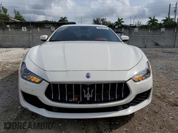 2019 Maserati Ghibli z VIN ZAM57XSA6K1334624, wystawiony jako Copart lot #86902164 z przebiegiem 47 862 mil mil oraz Nie do naprawy • Non repairable. Historia ofert i sprzedaży dostępna na DreamBid. Obrazek 5.