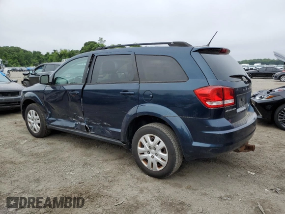 2014 Dodge Journey SE with VIN 3C4PDCAB2ET174067, listed as a Copart auction lot 60966025 with 189,091 mi miles and Clean title. Bid and sale history available at DreamBid. Image 2.