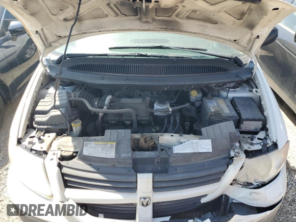 2007 Dodge Caravan SE z VIN 1D4GP25E57B258607, wystawiony jako Copart lot #54958755 z przebiegiem 183 488 mil mil oraz Szkoda całkowita • Salvage title. Historia ofert i sprzedaży dostępna na DreamBid. Obrazek 12.