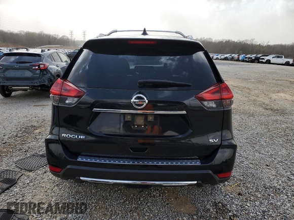 2019 Nissan Rogue SV with VIN JN8AT2MT5KW264699, listed as a Copart auction lot 49877895 with 62,506 mi miles and Salvage Title. Bid and sale history available at carsss.com. Image 6.