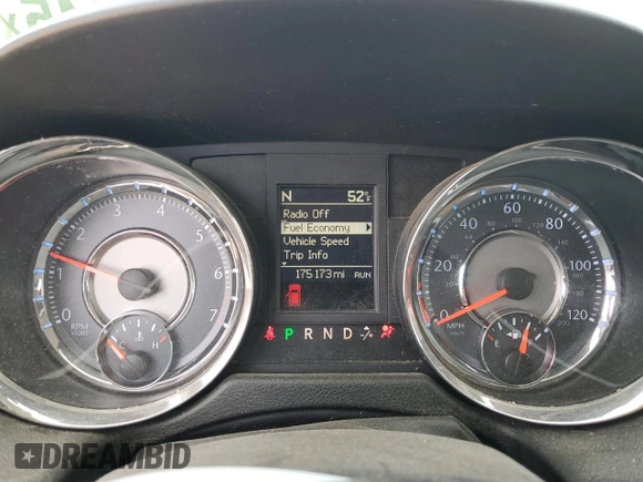 2012 Chrysler Town & Country Touring with VIN 2C4RC1BG8CR337721, listed as a Copart auction lot 50127845 with 175,173 mi miles and Salvage Title. Bid and sale history available at carsss.com. Image 9.
