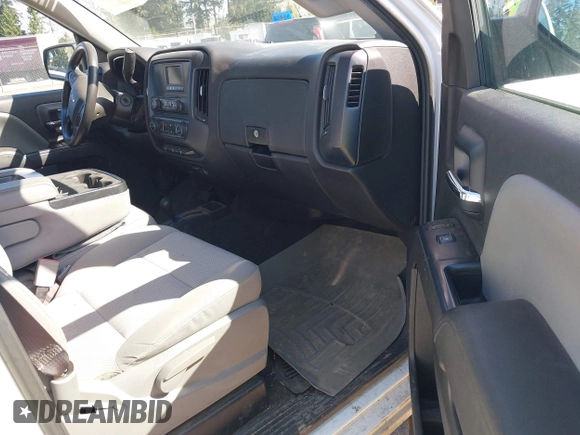 2017 Chevrolet Silverado 1500 Work Truck with VIN 1GCVKNEC6HZ336243, listed as a IAAI auction lot 41985600 with 162,203 mi miles. Bid and sale history available at carsss.com. Image 5.