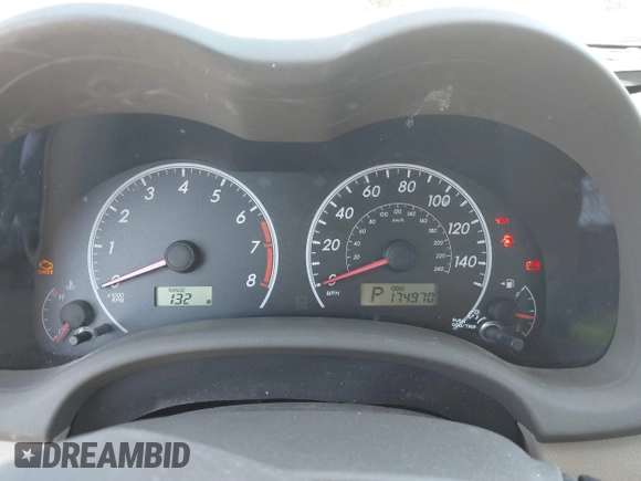 2010 Toyota Corolla with VIN 1NXBU4EE1AZ310799, listed as a IAAI auction lot 42672763 with 174,970 mi miles and . Bid and sale history available at DreamBid. Image 7.
