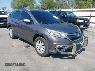 2015 Honda CR-V EX-L with VIN 5J6RM4H79FL042382, listed as a IAAI auction lot 41836496 with 249,111 mi miles. Bid and sale history available at carsss.com. Image 1.