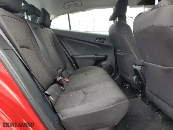 2021 Toyota Prius L Eco with VIN JTDKAMFU2M3147948, listed as a Copart auction lot 85476254 with 89,629 mi miles and Salvage Title. Bid and sale history available at carsss.com. Image 10.