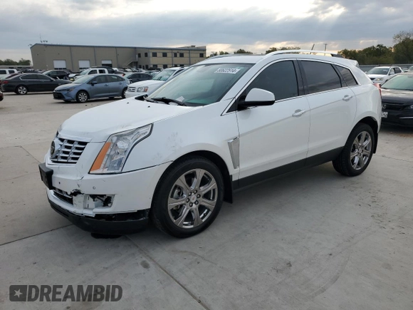 2016 Cadillac SRX Premium Collection with VIN 3GYFNDE37GS550329, listed as a Copart auction lot 80622514 with 77,910 mi miles and Salvage title. Bid and sale history available at DreamBid. Image 1.