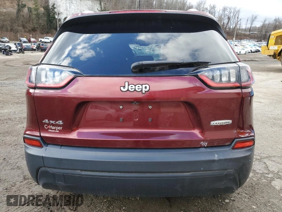 2019 Jeep Cherokee Altitude z VIN 1C4PJMLB2KD128025, wystawiony jako Copart lot #58207304 z przebiegiem 79 743 mil mil oraz Szkoda całkowita • Salvage title. Historia ofert i sprzedaży dostępna na DreamBid. Obrazek 6.