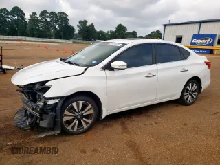 2017 Nissan Sentra SL with VIN 3N1AB7AP8HY308802, listed as a Copart auction lot 61727425 with 46,864 mi miles and Salvage title. Bid and sale history available at DreamBid. Image 1.