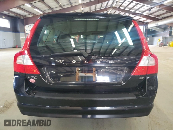 2008 Volvo V70 with VIN YV1BW982381019577, listed as a Copart auction lot 52163945 with 228,083 mi miles and Clean Title. Bid and sale history available at DreamBid. Image 6.