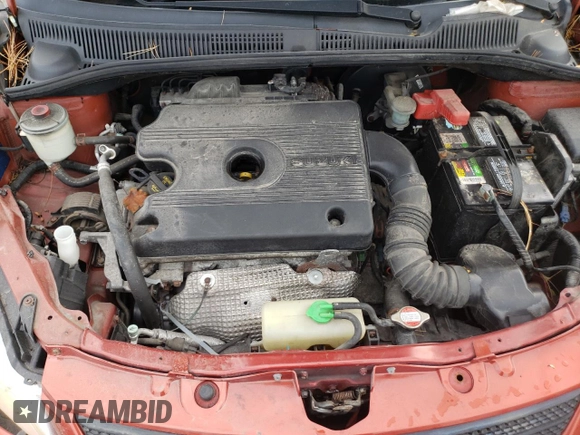 2008 Suzuki SX4 with VIN JS2YB413085109351, listed as a Copart auction lot 78315414 with 95,668 mi miles and Salvage Title. Bid and sale history available at carsss.com. Image 11.