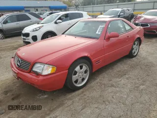 1999 Mercedes-Benz SL-Class with VIN WDBFA68F9XF186324, listed as a Copart auction lot 78376164 with 121,311 mi miles and Salvage Title. Bid and sale history available at carsss.com. Image 1.