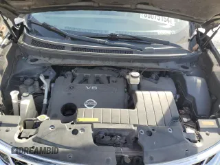 2012 Nissan Murano LE with VIN JN8AZ1MU5CW101246, listed as a Copart auction lot 80075154 with 110,638 mi miles and Salvage Title. Bid and sale history available at DreamBid. Image 14.