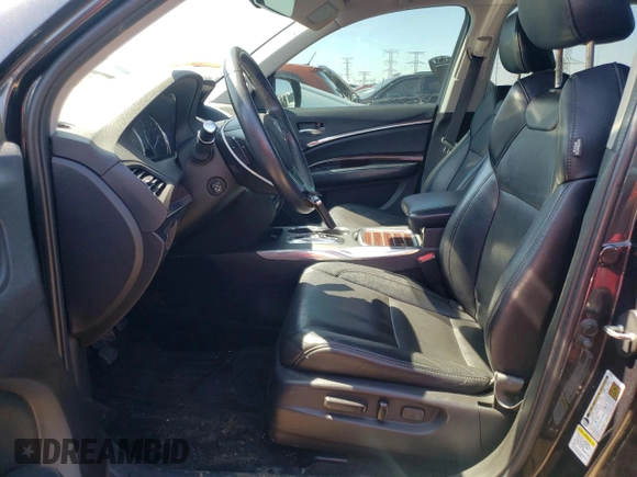 2016 Acura MDX w/Advance with VIN 5FRYD4H93GB001669, listed as a Copart auction lot 54585244 with 159,429 mi miles and Salvage Title. Bid and sale history available at carsss.com. Image 7.