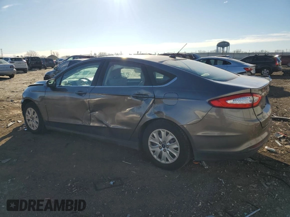 2014 Ford Fusion S with VIN 1FA6P0G77E5383895, listed as a Copart auction lot 42752275 with 122,595 mi miles and Salvage Title. Bid and sale history available at DreamBid. Image 2.