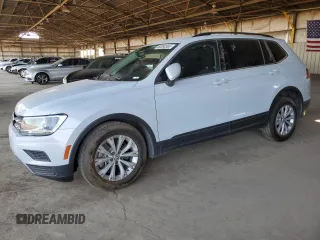2019 Volkswagen Tiguan S z VIN 3VV1B7AX9KM006352, wystawiony jako Copart lot #60090365 z przebiegiem 182 231 mil mil oraz Szkoda całkowita • Salvage title. Historia ofert i sprzedaży dostępna na DreamBid. Obrazek 1.