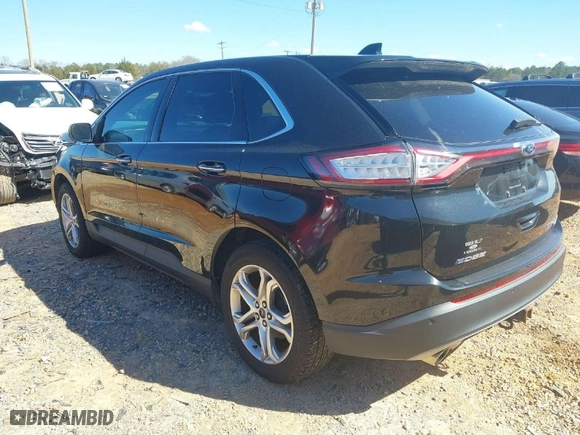 2015 Ford Edge Titanium with VIN 2FMTK4K90FBB54611, listed as a IAAI auction lot 41795828 with 148,223 mi miles. Bid and sale history available at carsss.com. Image 3.