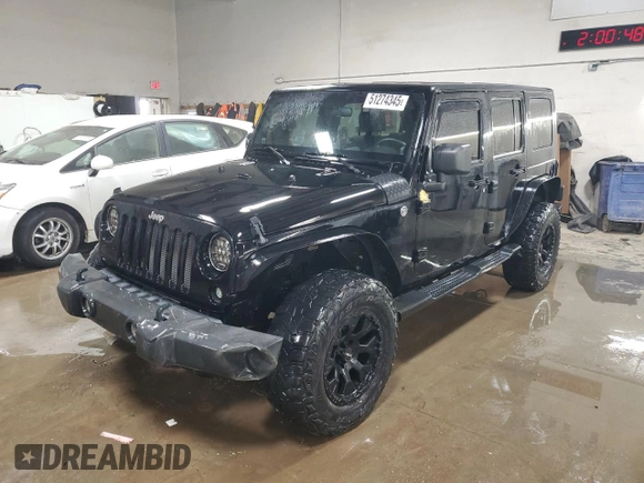 2008 Jeep Wrangler Unlimited X with VIN 1J4GA39158L610358, listed as a Copart auction lot 51274345 with 179,076 mi miles and Salvage Title. Bid and sale history available at DreamBid. Image 1.