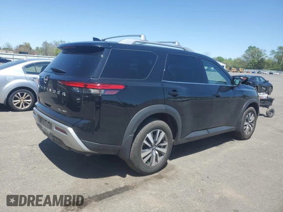 2024 Nissan Pathfinder SL with VIN 5N1DR3CC6RC211239, listed as a Copart auction lot 54295245 with 20,240 mi miles and Salvage title. Bid and sale history available at DreamBid. Image 3.
