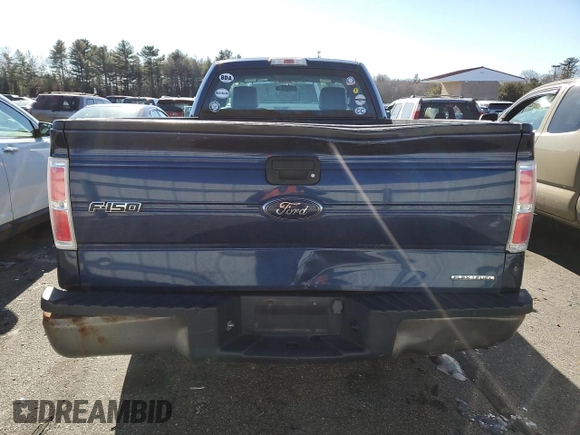 2012 Ford F-150 XL with VIN 1FTNF1CF5CKD98700, listed as a Copart auction lot 43165675 with 65,089 mi miles and Salvage title. Bid and sale history available at DreamBid. Image 6.