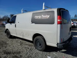 2010 Chevrolet Express Cargo Van with VIN 1GCUGADX1A1106446, listed as a Copart auction lot 88542695 with 184,062 mi miles and Salvage Title. Bid and sale history available at carsss.com. Image 2.