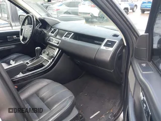 2011 Land Rover Range Rover Sport SC with VIN SALSH2E48BA297291, listed as a IAAI auction lot 42316726 with 123,995 mi miles and . Bid and sale history available at DreamBid. Image 5.