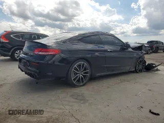 2020 Mercedes-Benz C 43 AMG z VIN WDDWJ6EB1LF950170, wystawiony jako Copart lot #76059634 z przebiegiem 52 925 mil mil oraz Szkoda całkowita • Salvage title. Historia ofert i sprzedaży dostępna na DreamBid. Obrazek 3.