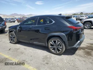2020 Lexus UX 200 with VIN JTHX3JBH4L2029894, listed as a Copart auction lot 53101095 with 44,695 mi miles and Salvage title. Bid and sale history available at DreamBid. Image 2.